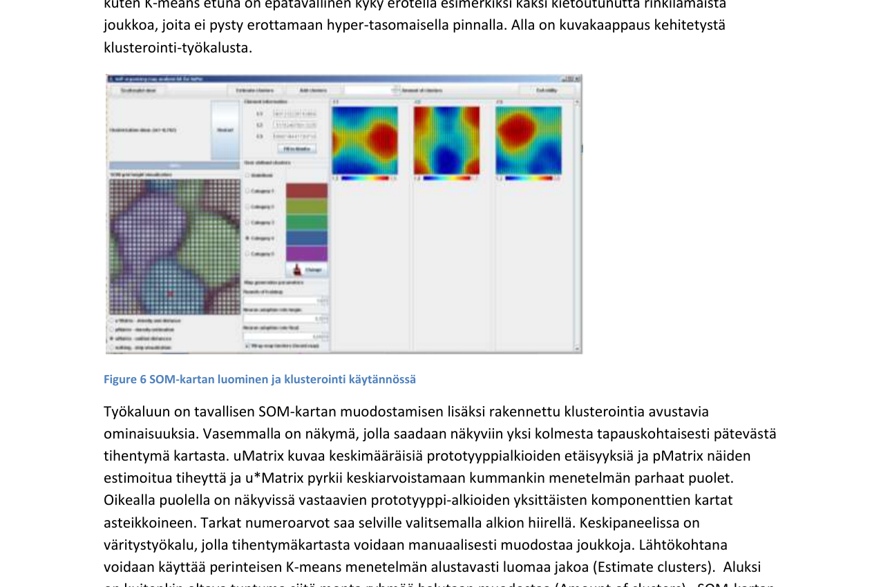 Self-organizing map (SOM) cluster visualization — gamer behaviour modelling with coloured topology maps